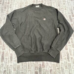 Champion Reverse Weave Crewneck‎ Sweatshirt size Small Charcoal Gray